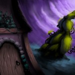 Jack and Beanstalk Background