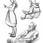 Life Drawings Coffe Shop